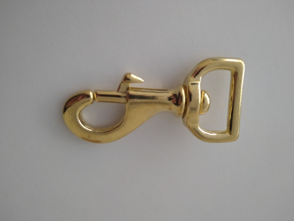 Karabiner Gold 25mm